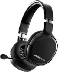 SteelSeries Arctis 1 brezžične gaming slušalke, črne