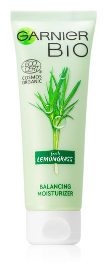 Garnier Bio Lemongrass vlažilna krema za uravnoteženo kožo, 50 ml