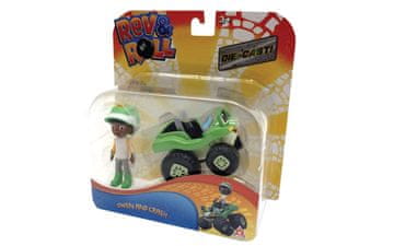 Rev&Roll Die Cast Owen and Crash figura in avtomobil (BL.38328 ...