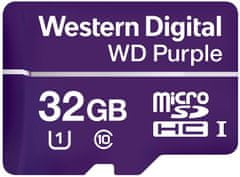 Western Digital spominska kartica microSD 32GB Purple