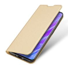 Dux Ducis Skin Pro knjižni usnjeni ovitek za Samsung Galaxy S20 Plus, zlato