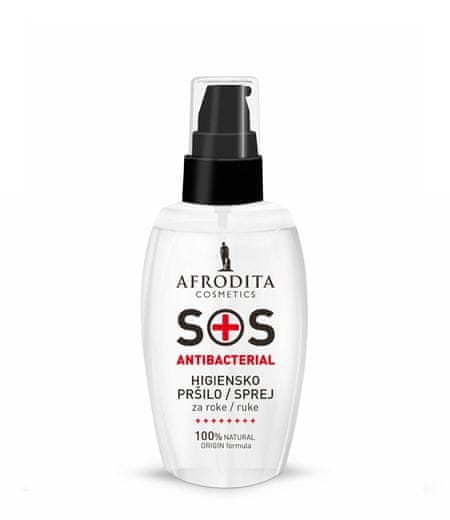 Kozmetika Afrodita SOS čistilno sredstvo za roke, 50 ml