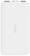 Xiaomi Redmi Power Bank prenosna baterija, 10000 mAh, bela