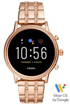 Fossil FTW6035 pametna ura, rose-gold