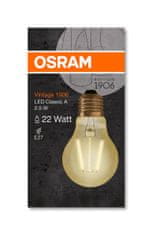 Osram žarnica 1906LEDCLA22 2,5W/824 230V FILG E27 10x1OSRAM