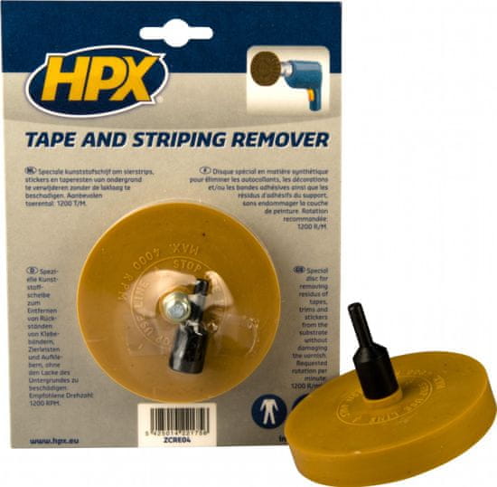 HPX Tape & Stripping remover radirka za odstranjevanje nalepk in etiket 04