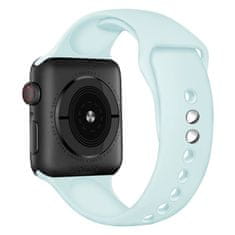 BStrap Soft Silicone pašček za Apple Watch 38/40/41mm, Gemstone Green