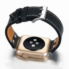 BStrap Leather Sport pašček za Apple Watch 38/40/41mm, Champagne