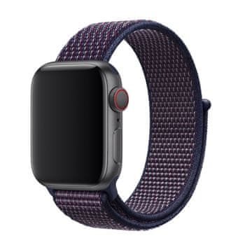 BStrap Nylon pašček za Apple Watch 38/40/41mm, Purple