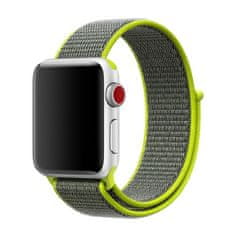 BStrap Nylon pašček za Apple Watch 38/40/41mm, Green