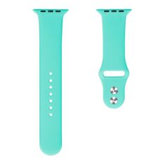 BStrap Soft Silicone pašček za Apple Watch 38/40/41mm, Mint Green
