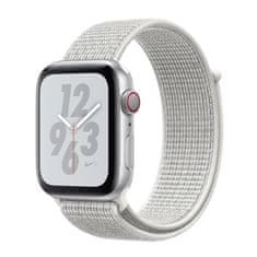 BStrap Nylon pašček za Apple Watch 42/44/45mm, White