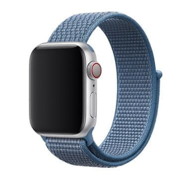 BStrap Nylon pašček za Apple Watch 42/44/45mm, Blue