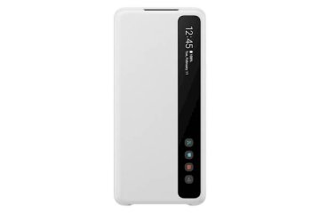 Samsung Clear View preklopna torbica za Samsung Galaxy S20+, bela (EF-ZG985CWE)