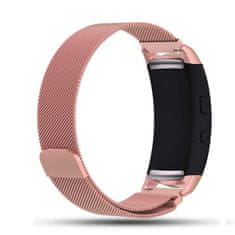 BStrap Milanese pašček za Samsung Gear Fit 2, rose pink