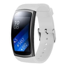 BStrap Silicone Land pašček za Samsung Gear Fit 2, white