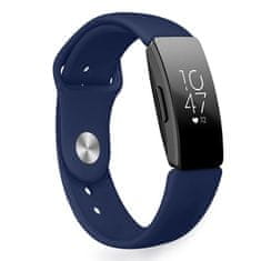 BStrap Silicone (Large) pašček za Fitbit Inspire, dark blue