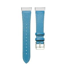 BStrap Leather Italy (Small) pašček za Fitbit Charge 3 / 4, blue