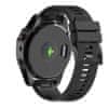 BStrap Silicone Acton pašček za Garmin Fenix 5x / 5x Plus / 6x / 6x Pro / 7x / 8 51mm, black