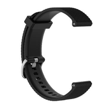 BStrap Silicone Bredon pašček za Huawei Watch GT/GT2 46mm, black