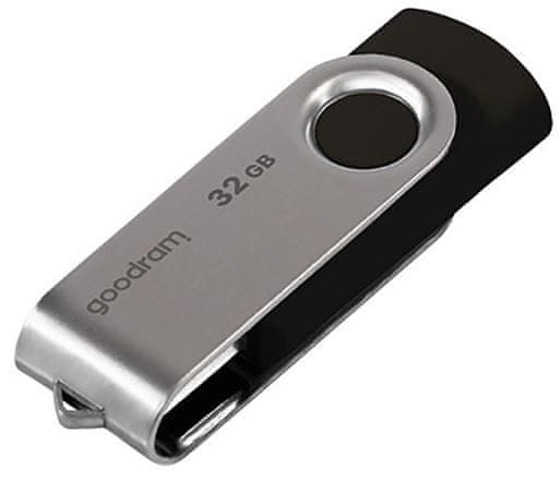 GoodRam USB ključ, 32 GB, 2.0, črno-srebrn