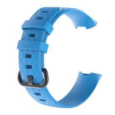 BStrap Silicone Diamond (Large) pašček za Fitbit Charge 3 / 4, blue