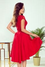 Numoco Obleka z izrezom Patricia rdeča XXL