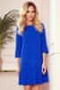 Ženska mini obleka Lucy kraljevsko modra XXL