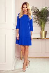 Numoco Ženska mini obleka Lucy kraljevsko modra XXL