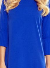 Numoco Ženska mini obleka Lucy kraljevsko modra S