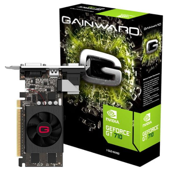 Gainward grafična kartica GeForce GT 710 1GB, GDDR5 (NE5T7100HD06-2081F)