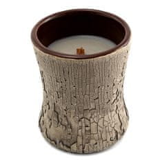 Woodwick Keramična ovalna vaza za sveče , Ogenj v kaminu, 133,2 g