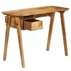 Vidaxl Pisalna miza 110x50x76 cm trden mangov les