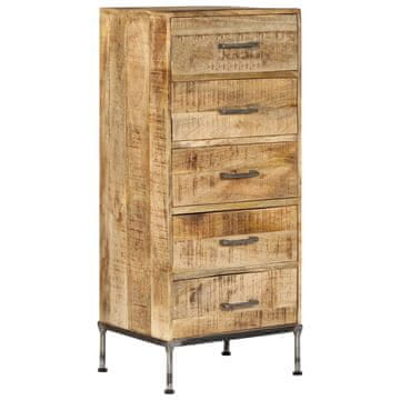 Vidaxl vidaXL Predalnik, 45x35x106 cm, masiven mangov les