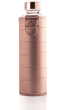 Equa steklenička, steklena, Mismatch Bronze, 750 ml