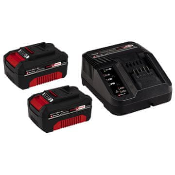 Einhell PXC Starter Kit komplet baterij s polnilcem 36 V 2x3.0 Ah (4512098)