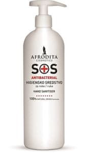 Kozmetika Afrodita Antibacterial SOS higiensko pršilo za roke, 500 ml