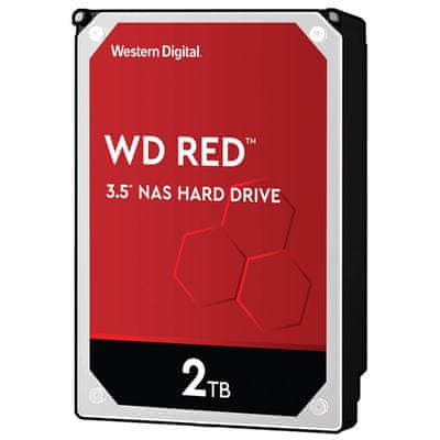 WD Red NAS 2 TB 3,5 SATA3 trdi disk