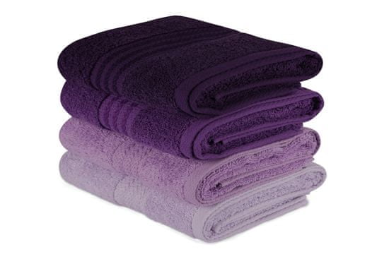 Hand komplet brisač, vijolična, 4 kosi