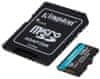Kingston Canvas Go! Plus microSD 128 GB spominska kartica + microSD adapter