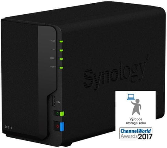 Synology NAS strežnik DS218 za 2 diska