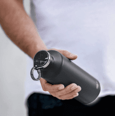 Equa Smart steklenička, termo, 680 ml, temno siva - odprta embalaža