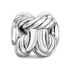 Thomas Sabo Bead "Knot" , K0242-637-12, Karma kroglice, 925 Sterling srebro, zatemnjeno