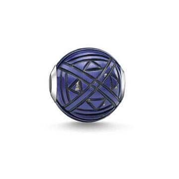 Thomas Sabo Bead "Etno modra" , K0302-771-1, Karma kroglice, srebro 925, simulirano lapis lazuli