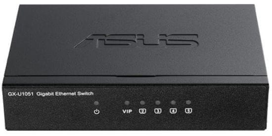 ASUS GX-U1051, 5x Gigabit port mrežno stikalo
