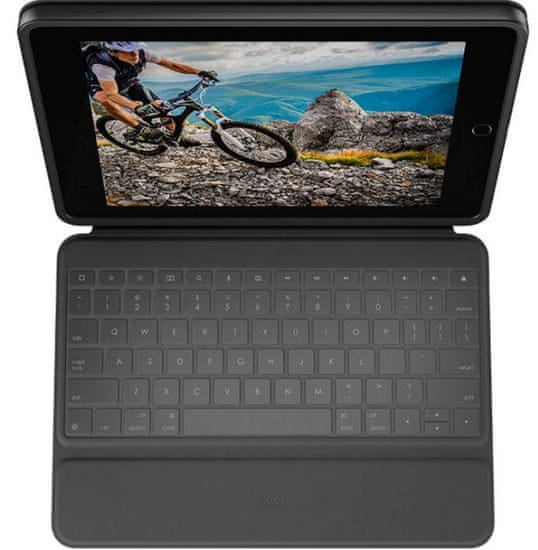 Logitech Rugged Folio tipkovnica za iPad 7 (2019), SLO g.