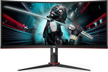 AOC CU34G2X/BK QHD VA gaming monitor
