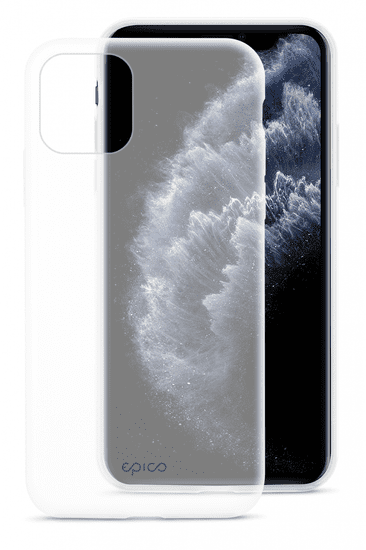 EPICO Silicone Case 2019 ovitek za iPhone 11 Pro, belo-transparenten (42310101000003)