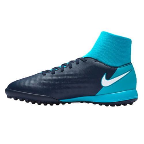 Nike JR MAGISTAX ONDA II DF TF, 20 | FOOTBALL / SOCCER | GRD ŠOLA UNSX | VISOK vrh | OBSIDIAN / WHITE-GAMMA BLUE-GLAC | 4Y