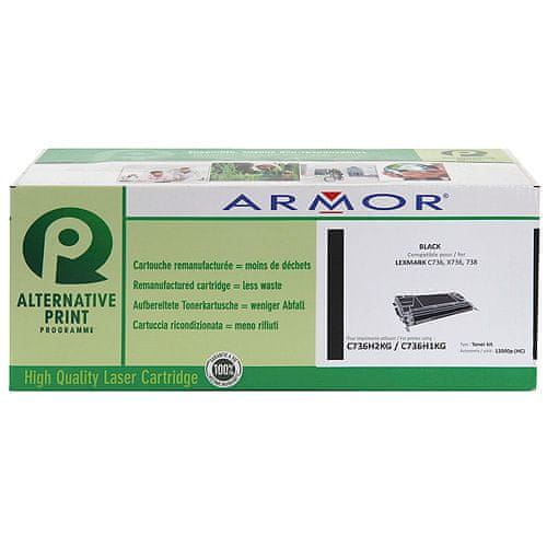 Armor Oklepni toner za Lexmark C736,12.000str (C736H1KG) B, Oklepni toner za Lexmark C736,12.000str (C736H1KG) B